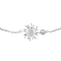 Luca Barra - Bracciale Donna - Acciaio - Cristallo Bianco