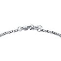 Luca Barra - Bracciale Bambino - Acciaio - Ematite Blu