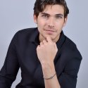 Luca Barra - Bracciale Uomo Acciaio - Timone - Smalto Nero