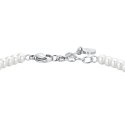 Luca Barra - Bracciale Donna - Acciaio - Perle Sintetiche - Zircone Verde