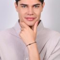 Luca Barra - Bracciale Uomo - Acciaio - Elementi Ip Black