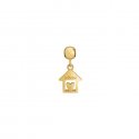 Le Bebé - Charm I Tesorini Pop - Oro Giallo 18Kt - Sagoma Casa
