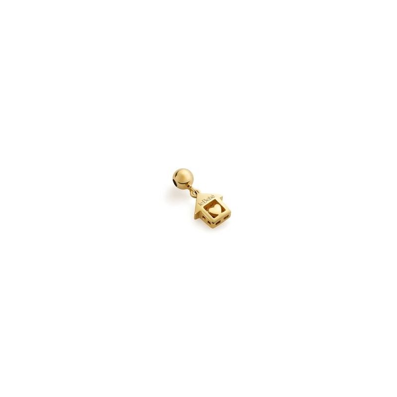 Le Bebé - Charm I Tesorini Pop - Oro Giallo 18Kt - Sagoma Casa