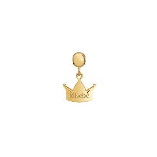 Le Bebè - Charm I Tesorini Pop - Oro Giallo - Sagoma Corona