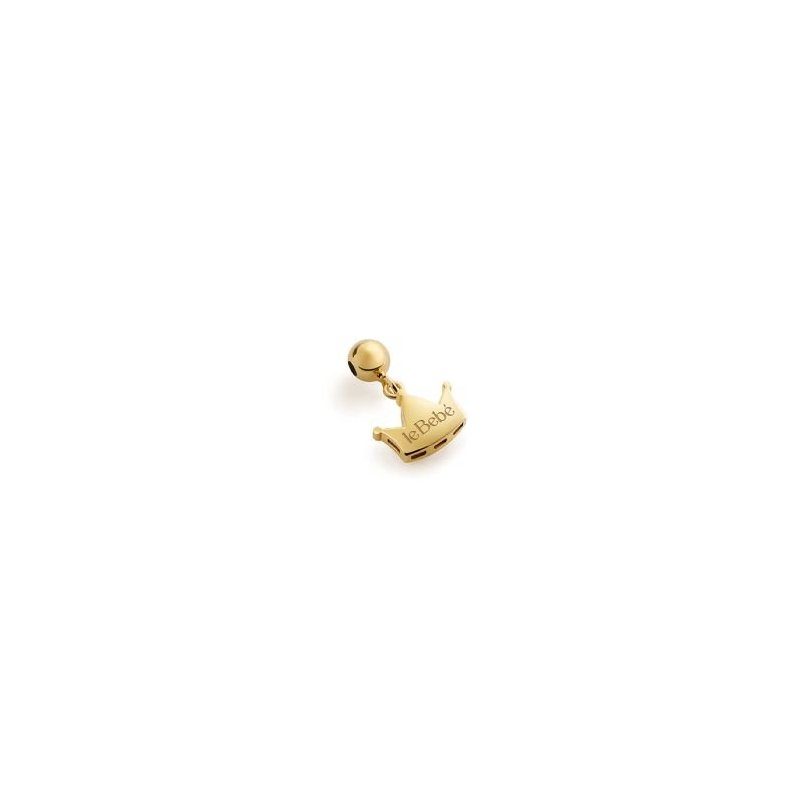 Le Bebè - Charm I Tesorini Pop - Oro Giallo - Sagoma Corona