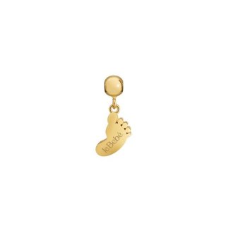 Le Bebé - Charm I Tesorini Pop - Oro Giallo 18Kt - Sagoma Piede