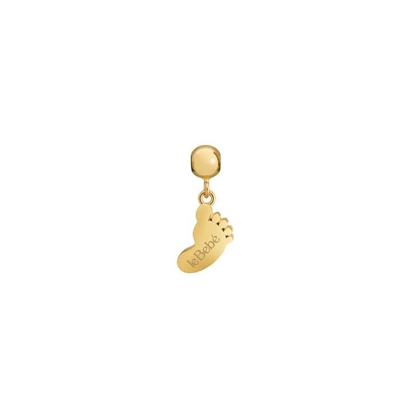 Le Bebé - Charm I Tesorini Pop - Oro Giallo 18Kt - Sagoma Piede