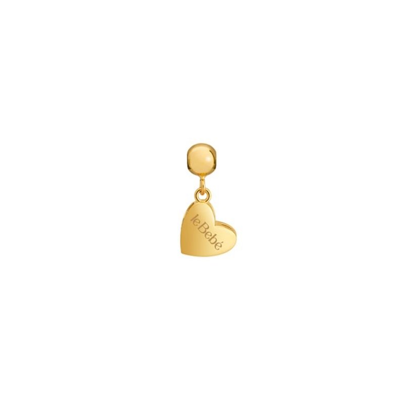 Le Bebé - Charm I Tesorini Pop - Oro Giallo - Sagoma Cuore