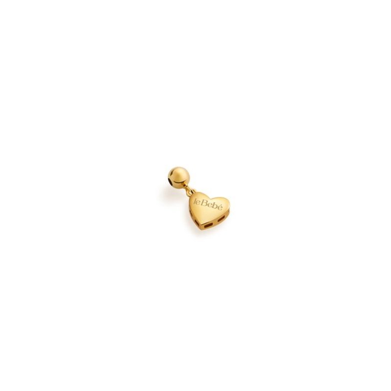 Le Bebé - Charm I Tesorini Pop - Oro Giallo - Sagoma Cuore