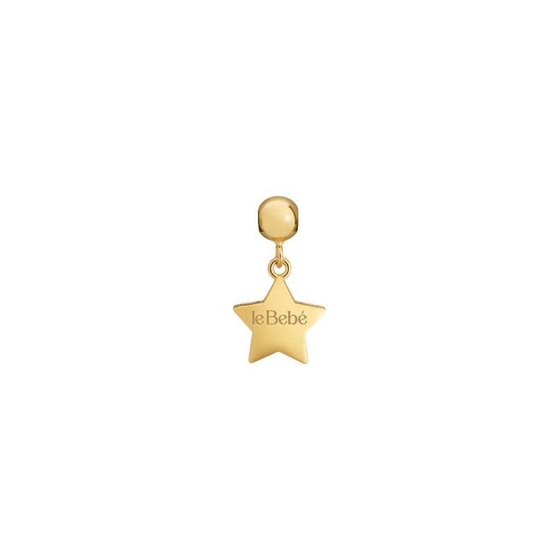 Le Bebé - Charm I Tesorini Pop - Oro Giallo - Sagoma Stella