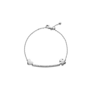Le Bebé - Bracciale Tennis Bimba - Oro Bianco - Diamanti