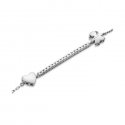 Le Bebé - Bracciale Tennis Bimba - Oro Bianco - Diamanti