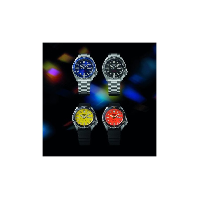 Seiko - Orologio 5 Sports - Automatico - Acciaio Inossidabile