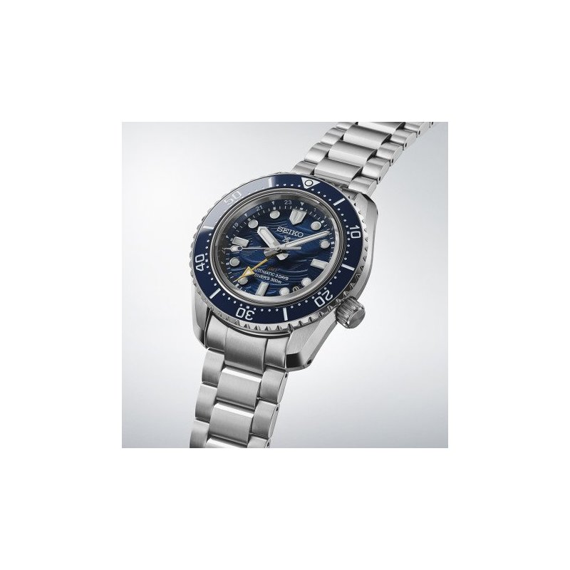 Seiko - Prospex Diver 300M Gmt - Automatico - Quadrante Blu