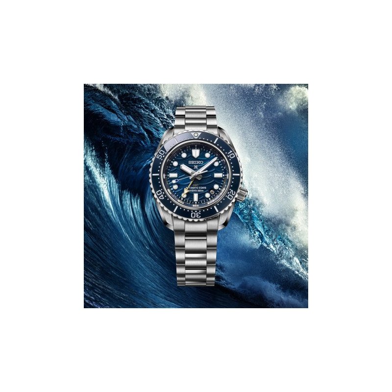Seiko - Prospex Diver 300M Gmt - Automatico - Quadrante Blu