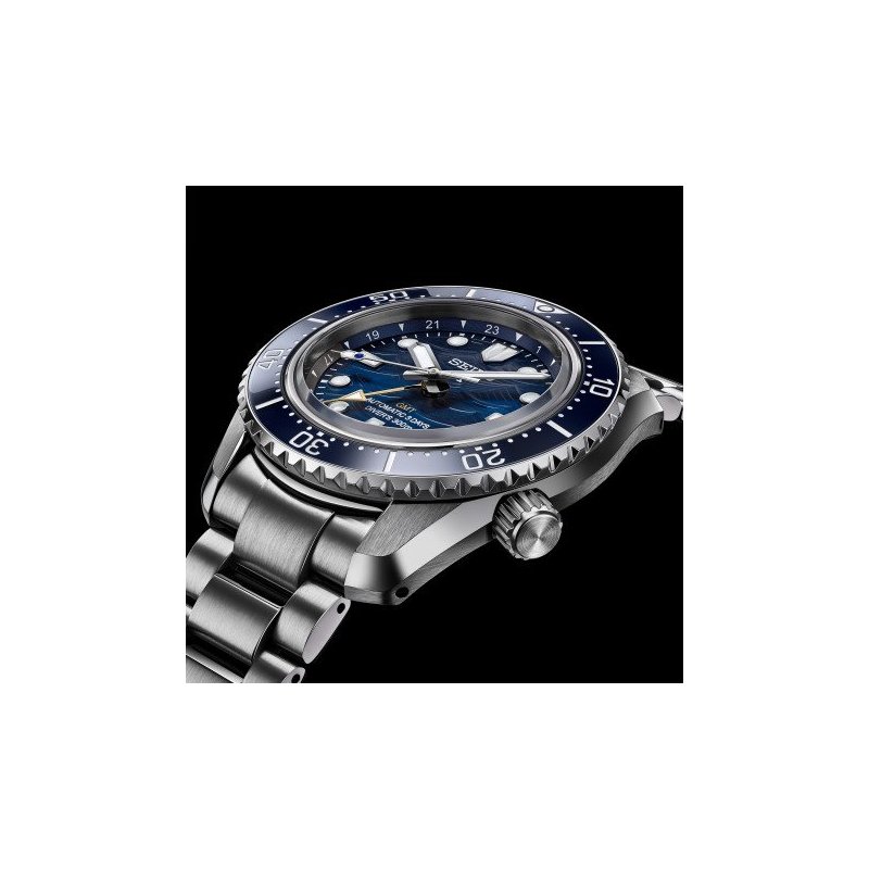 Seiko - Prospex Diver 300M Gmt - Automatico - Quadrante Blu
