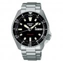 Seiko - 5 Sports Automatico - Acciaio Inossidabile - Quadrante Nero