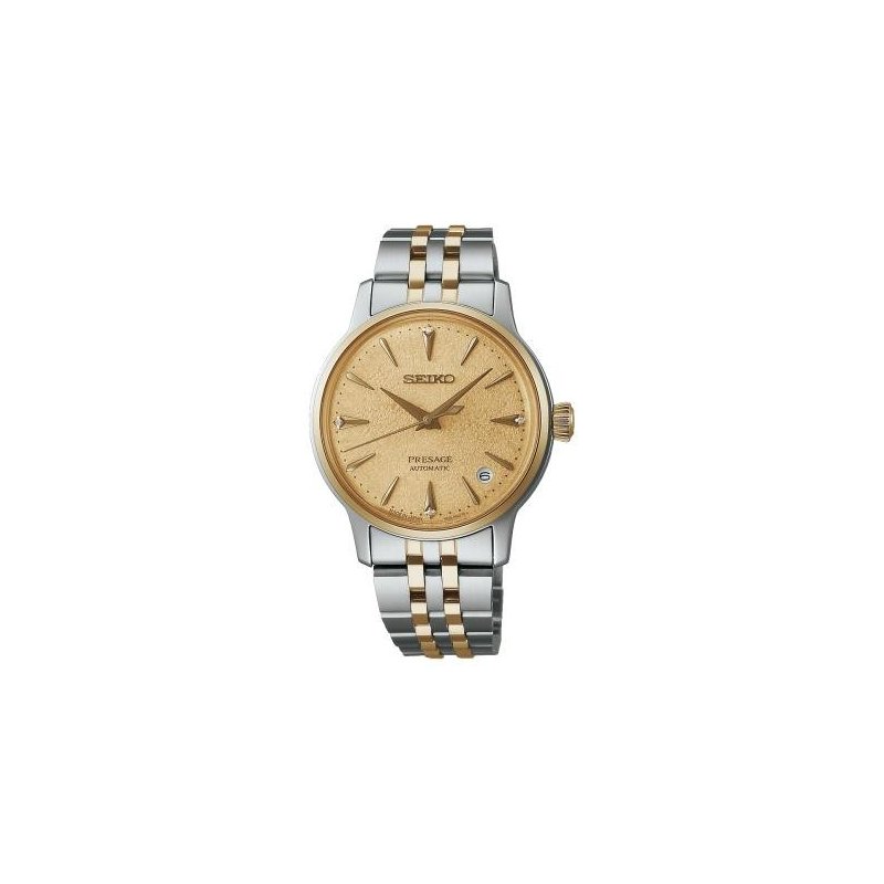 Seiko - Presage Cocktail Donna - Automatico - Quadrante Oro