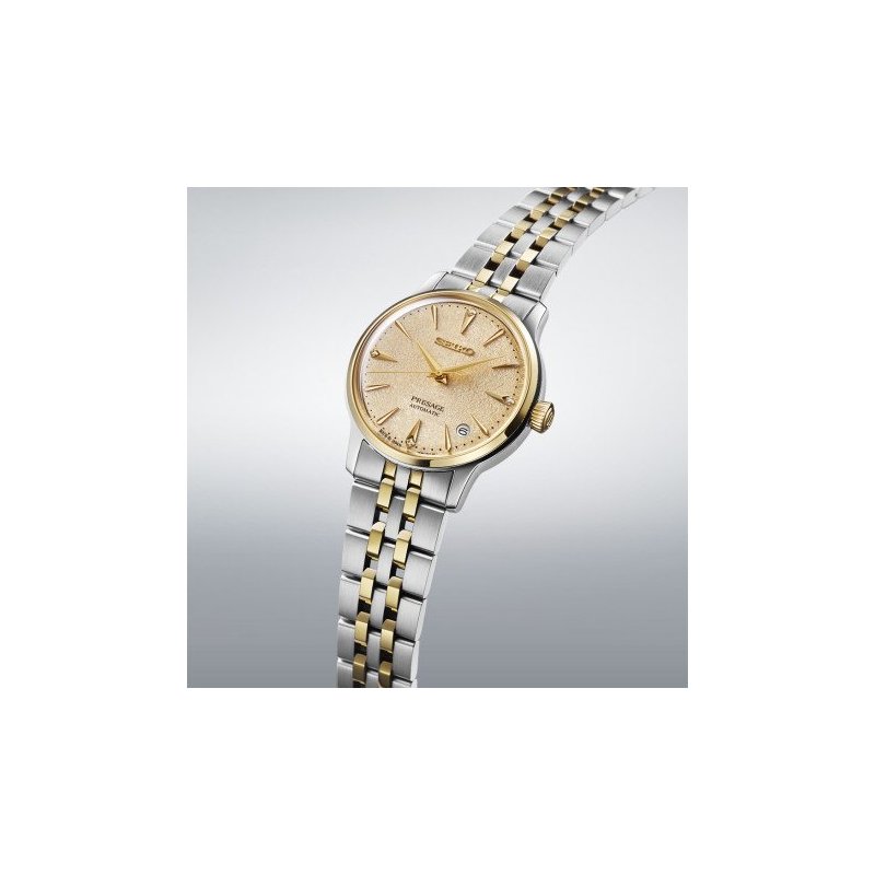 Seiko - Presage Cocktail Donna - Automatico - Quadrante Oro
