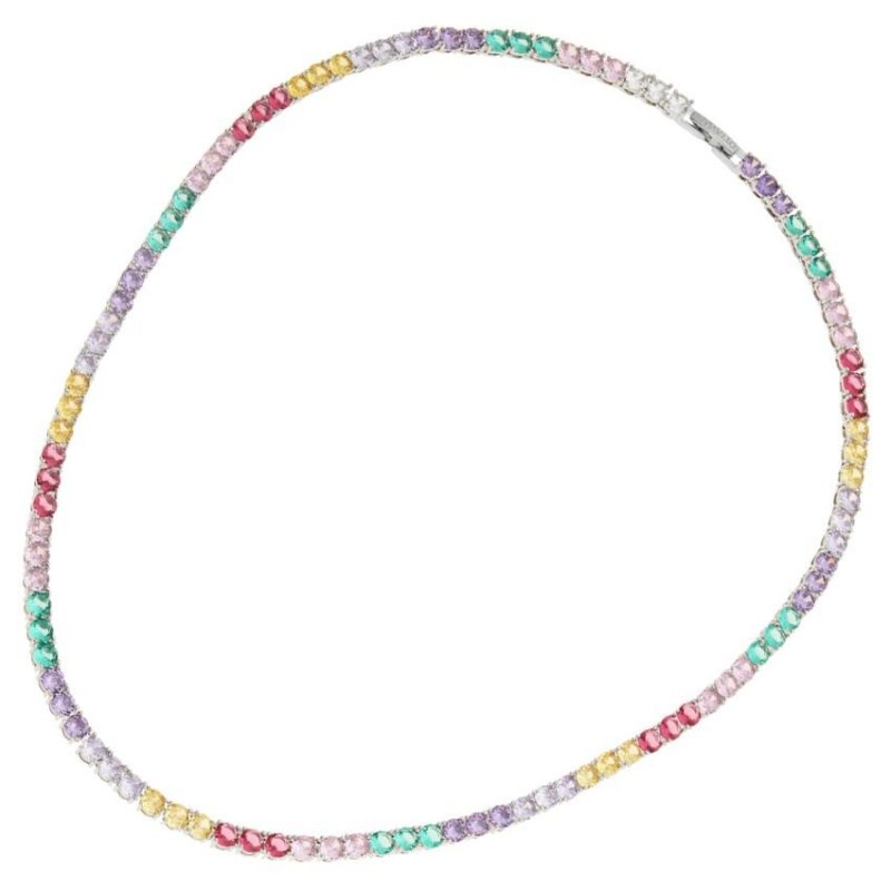 Ottaviani - Collana Rodiata - Cubic Zirconia - Elegante Donna