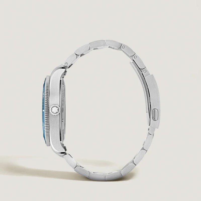 Montblanc - Iced Sea 0 Oxygen - Automatico - Acciaio - Blu