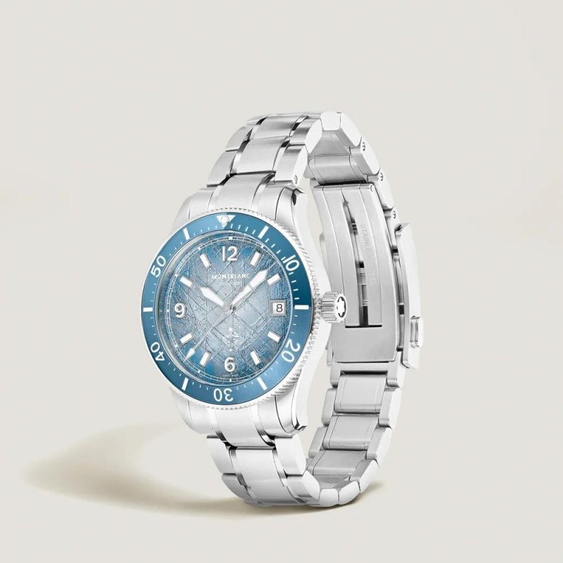 Montblanc - Iced Sea 0 Oxygen - Automatico - Acciaio - Blu