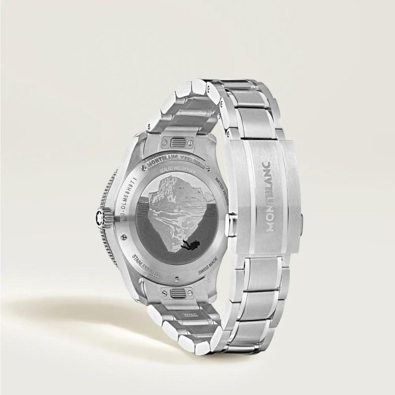 Montblanc - Iced Sea 0 Oxygen - Automatico - Acciaio - Blu