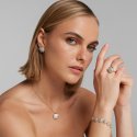 Sogni - Bracciale Elementi - Argento Dorato - Zirconi Bianchi