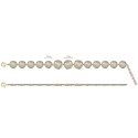 Sogni - Bracciale Elementi - Argento Dorato - Zirconi Bianchi