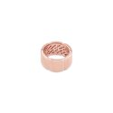 Sogni - Anello Oro Rosa - Zirconi Brown - Champagne E Bianchi