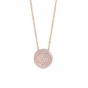 Sogni - Collana Opale Azzurro - Oro Rosa - Argento 925