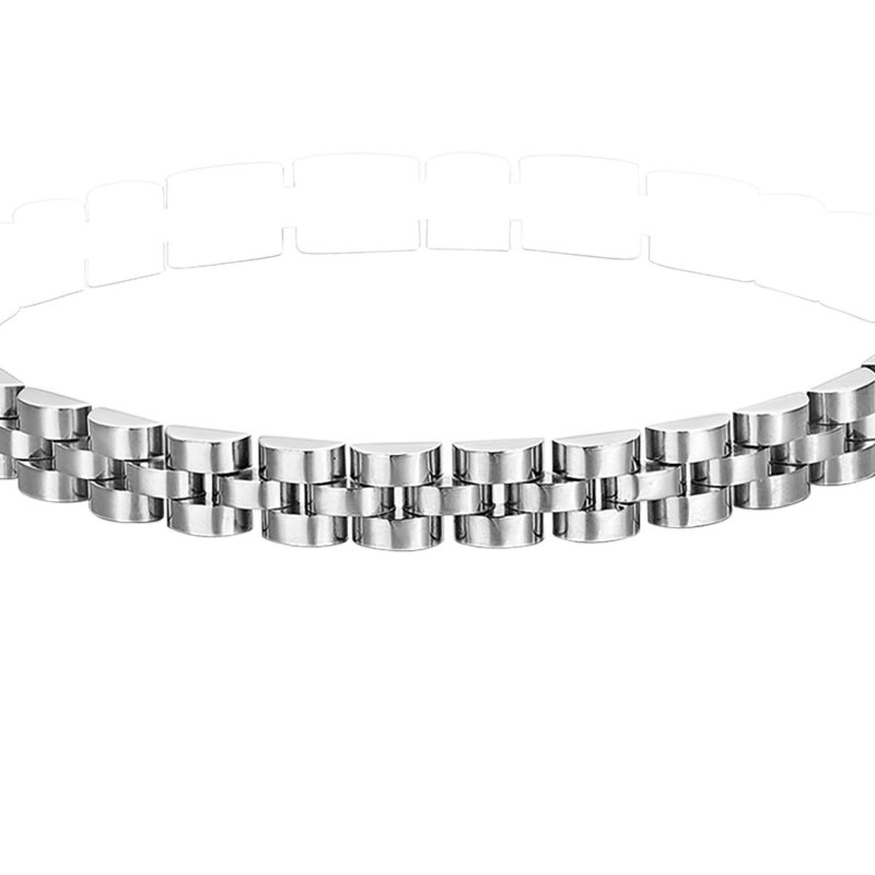 Luca Barra - Bracciale Uomo - Acciaio - Motivo Centrale
