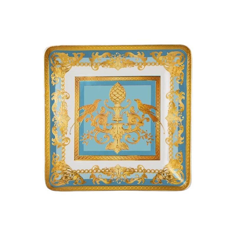 Baci Milano - Svuotatasche Quadrato Azzurra - Minerva - Blu - Resina