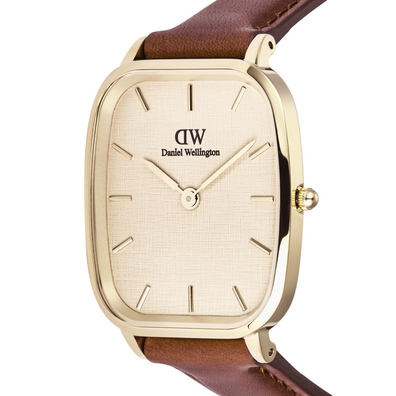 Daniel Wellington - Marlon St Mawes Lino Oro - Pelle - Oro Rosa