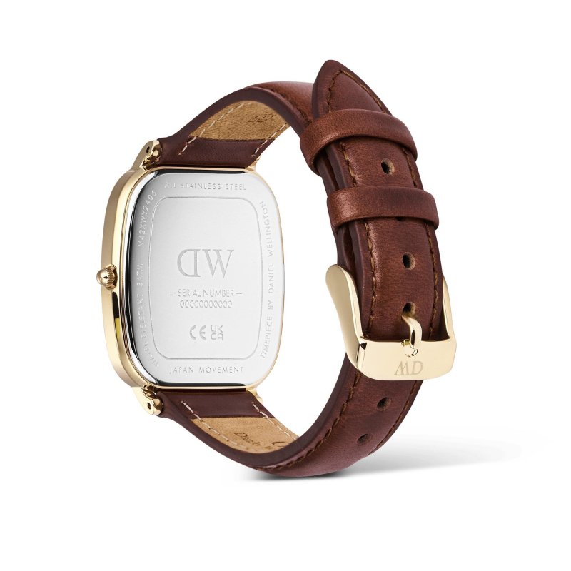 Daniel Wellington - Marlon St Mawes Lino Oro - Pelle - Oro Rosa