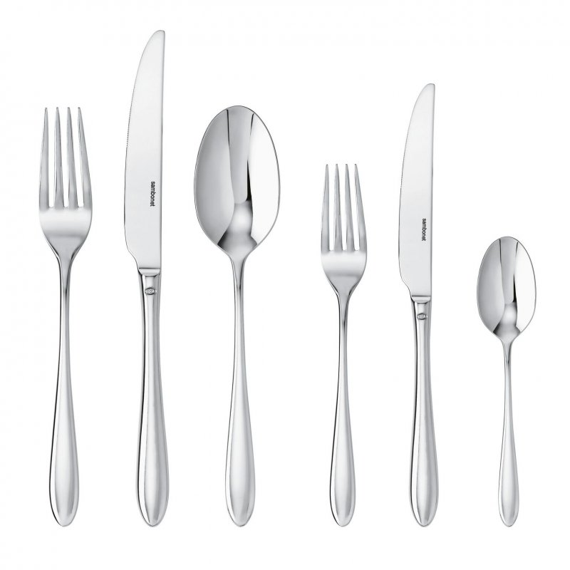 Sambonet - Servizio Tavola 36 Posate - Acciaio Inox - Design Goccia
