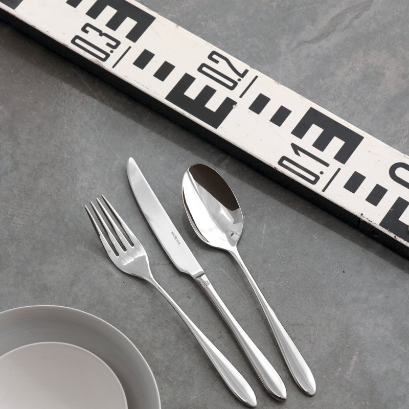Sambonet - Servizio Tavola 36 Posate - Acciaio Inox - Design Goccia