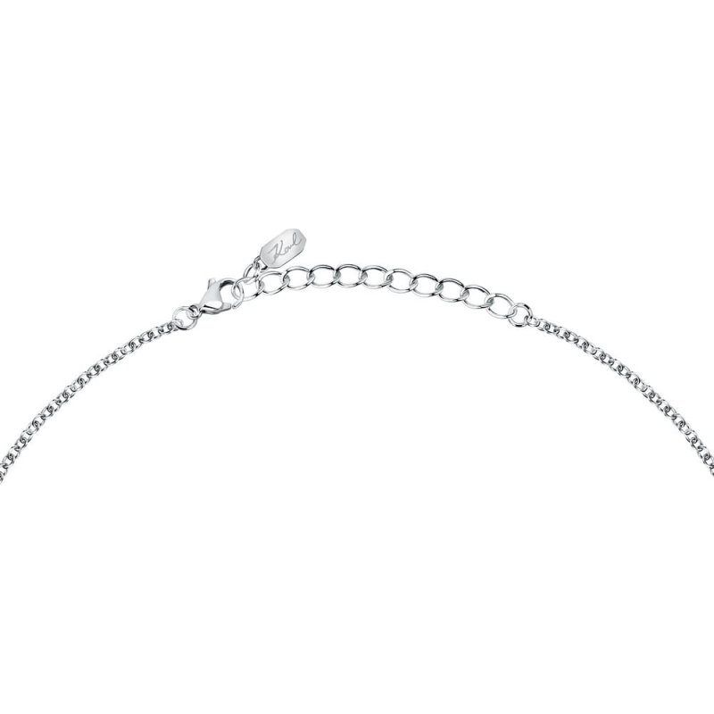 Karl Lagerfeld - Collana Crystals - Acciaio - Cristalli