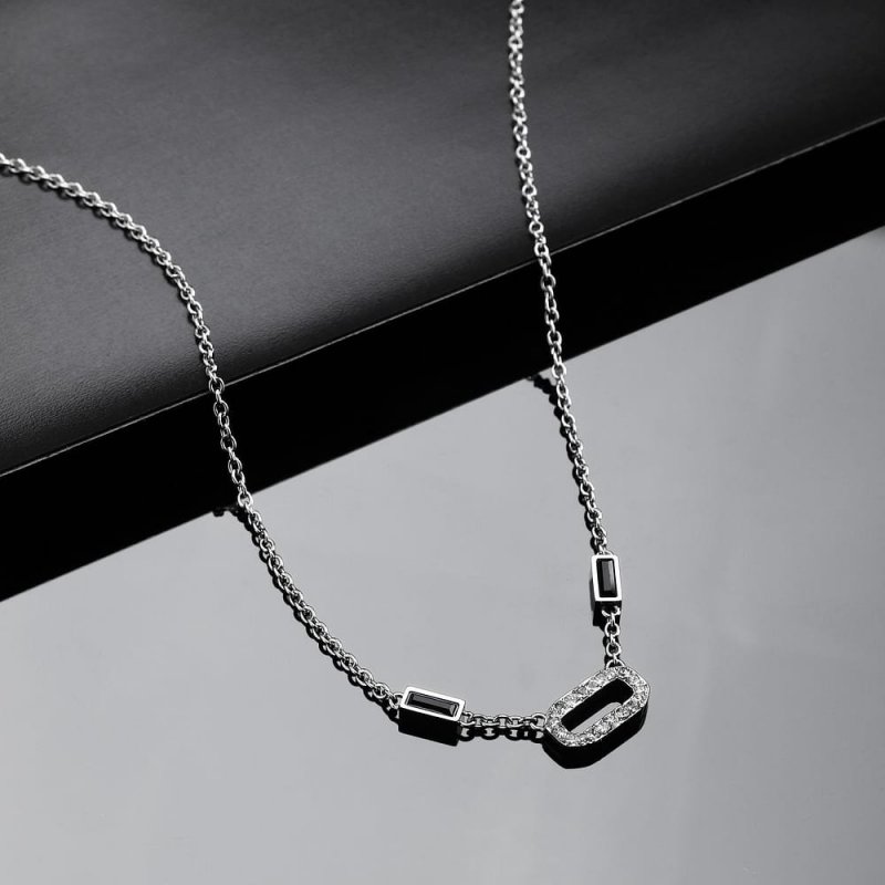 Karl Lagerfeld - Collana Crystals - Acciaio - Cristalli