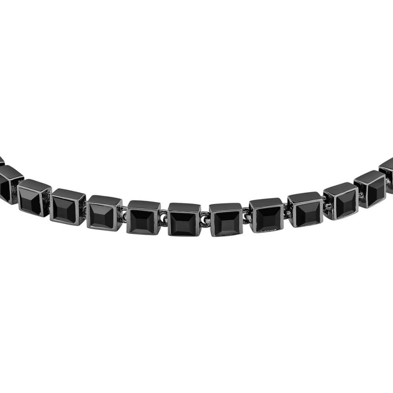 Karl Lagerfeld - Bracciale Klayc26 - Acciaio - Cristalli Neri