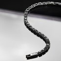 Karl Lagerfeld - Bracciale Klayc26 - Acciaio - Cristalli Neri