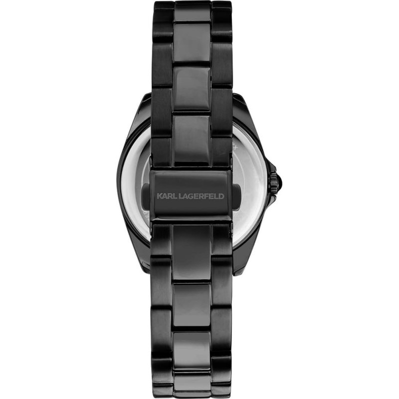 Karl Lagerfeld - Round Essentials - Donna - Acciaio Nero