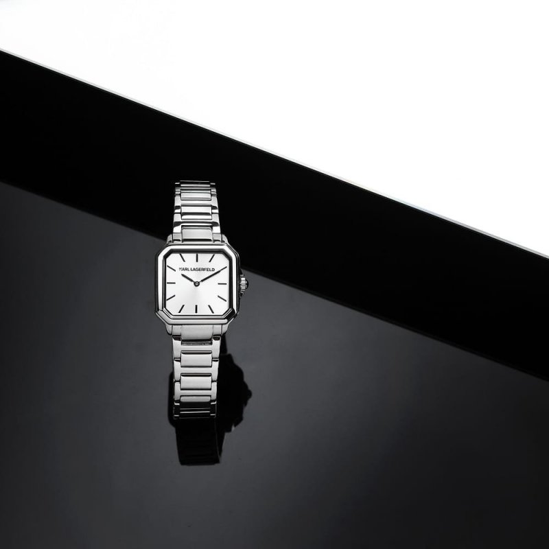 Karl Lagerfeld - Square Classics - Donna - Acciaio