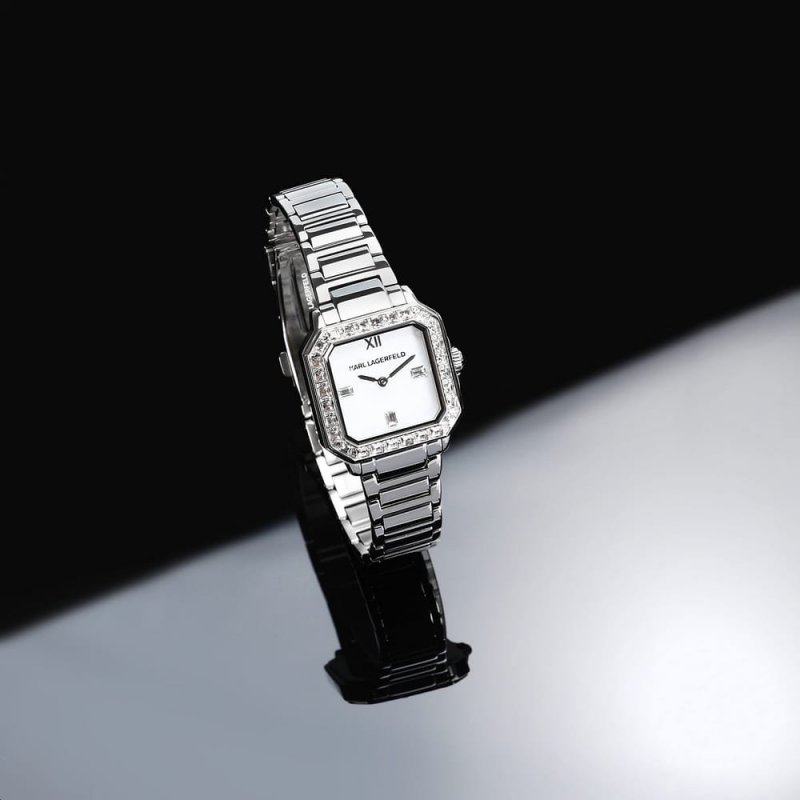 Karl Lagerfeld - Square Classics - Donna - Acciaio