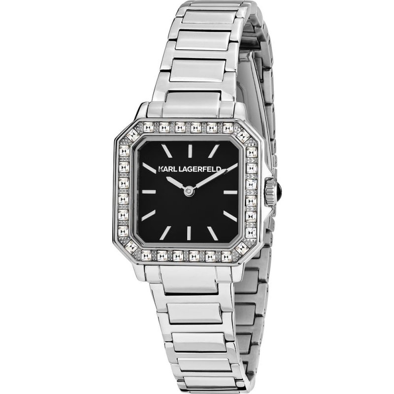 Karl Lagerfeld - Square Classics Donna - Acciaio - Silver