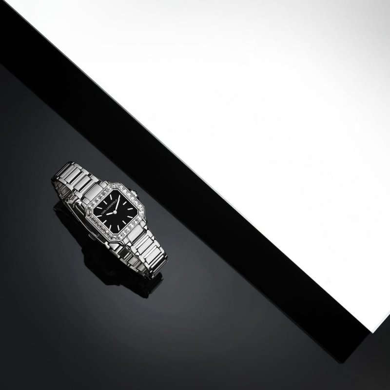Karl Lagerfeld - Square Classics Donna - Acciaio - Silver