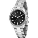 Karl Lagerfeld - Round Essentials Donna - Acciaio - Silver