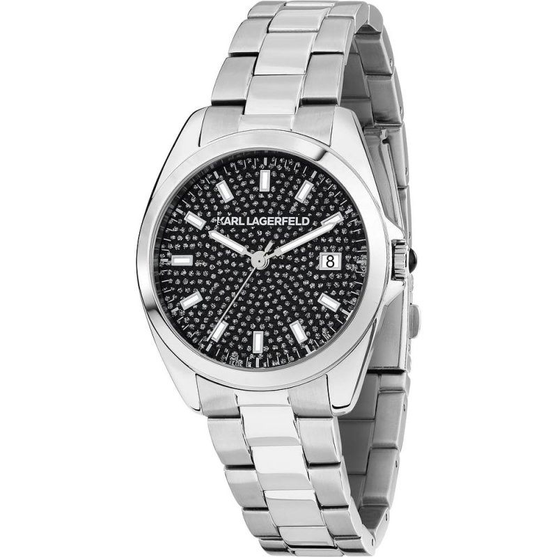 Karl Lagerfeld - Round Essentials - Donna - Acciaio