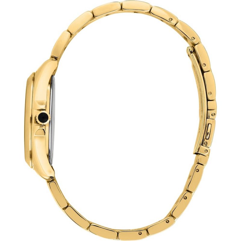 Karl Lagerfeld - Round Essentials Donna - Acciaio Oro - 35Mm