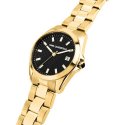 Karl Lagerfeld - Round Essentials Donna - Acciaio Oro - 35Mm